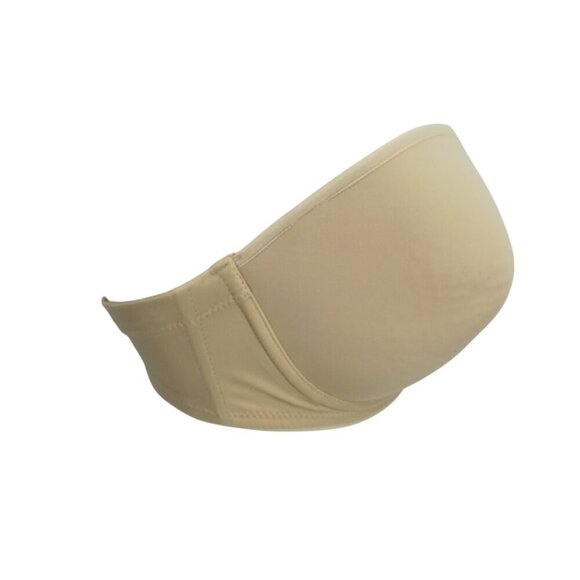 Chantelle Strapless Underwire Beige Bra Size 32DD Multiway No Straps Molded Cup - Picture 7 of 10